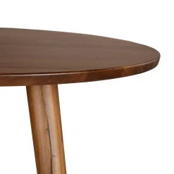 Seno Round Bar Table - Walnut