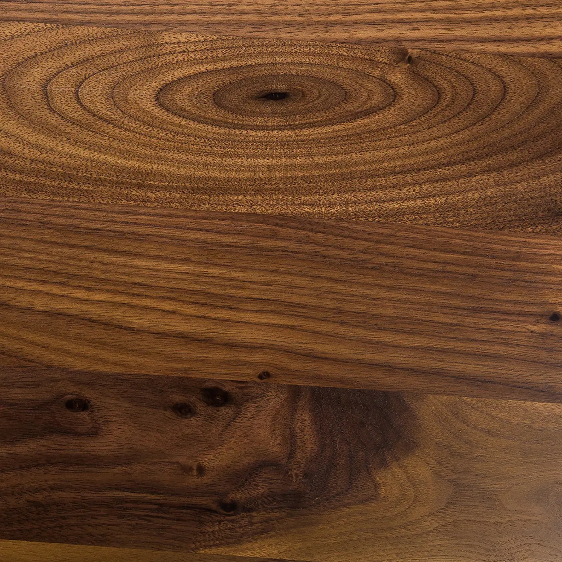Seno Round Bar Table - Walnut