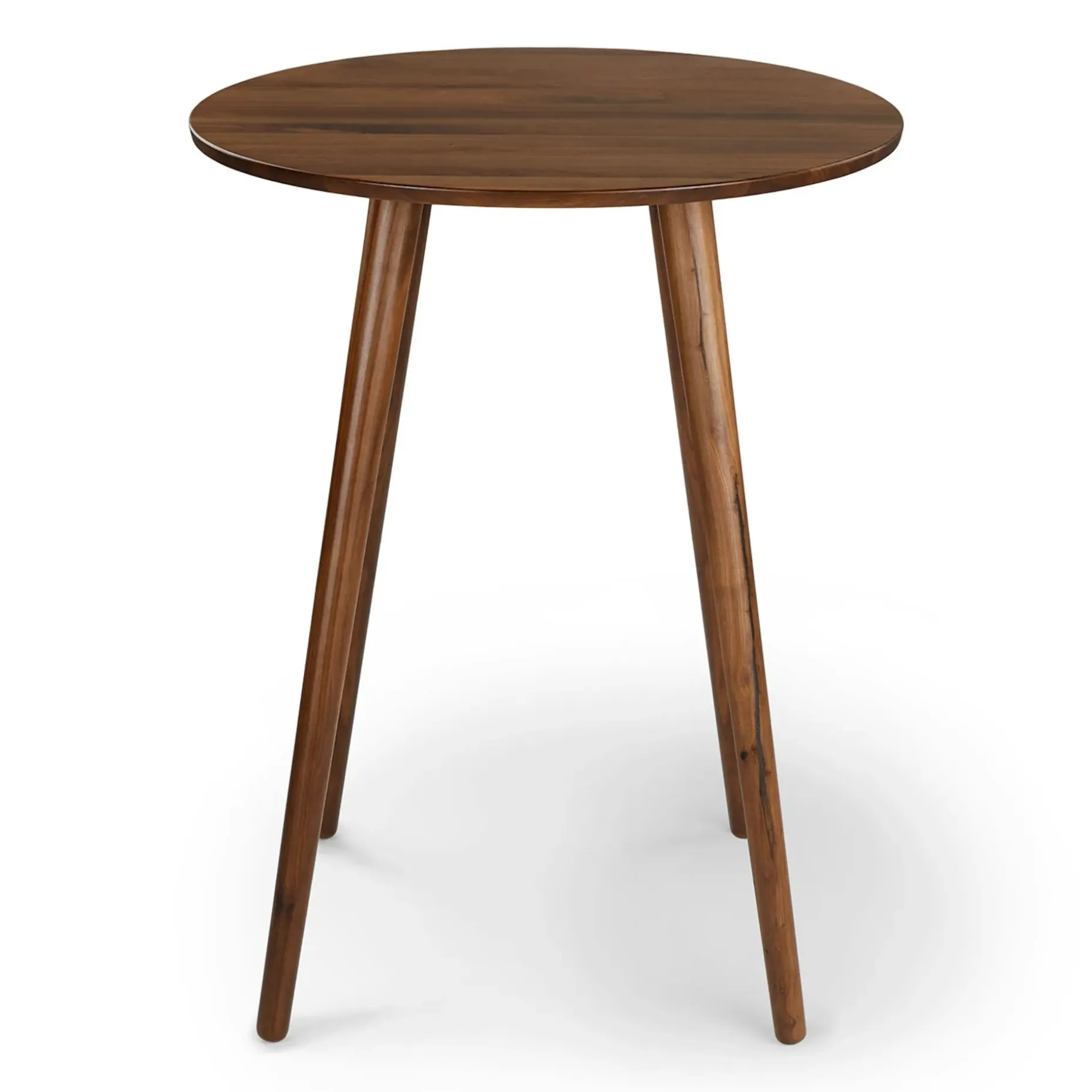 Seno Round Bar Table - Walnut