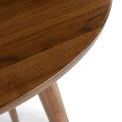 Seno Round Bar Table - Walnut