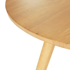 Seno 47" Round Dining Table - Oak