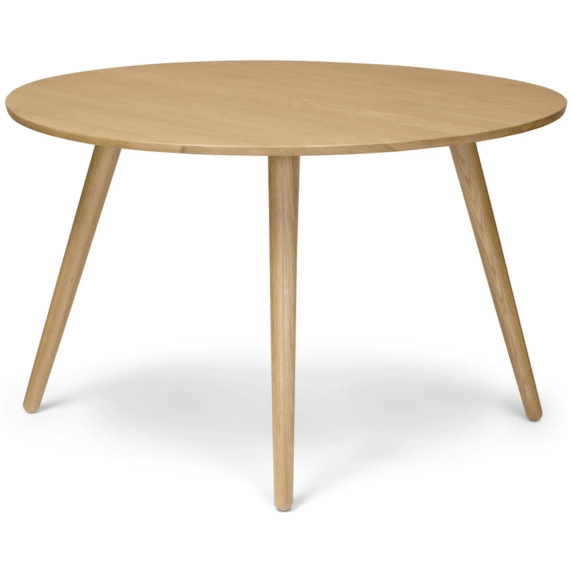 Seno 47" Round Dining Table - Oak