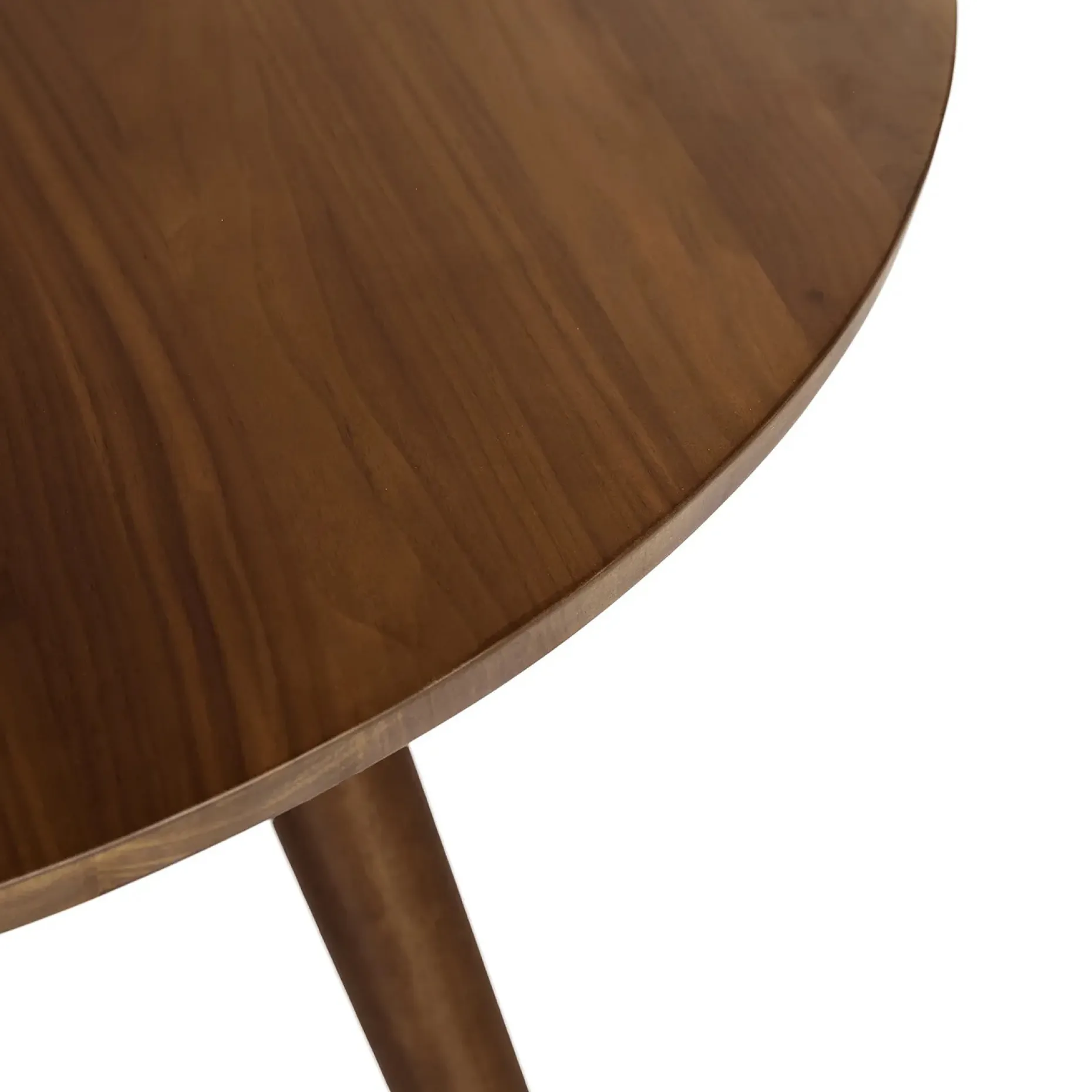 Seno 36" Round Dining Table - Walnut
