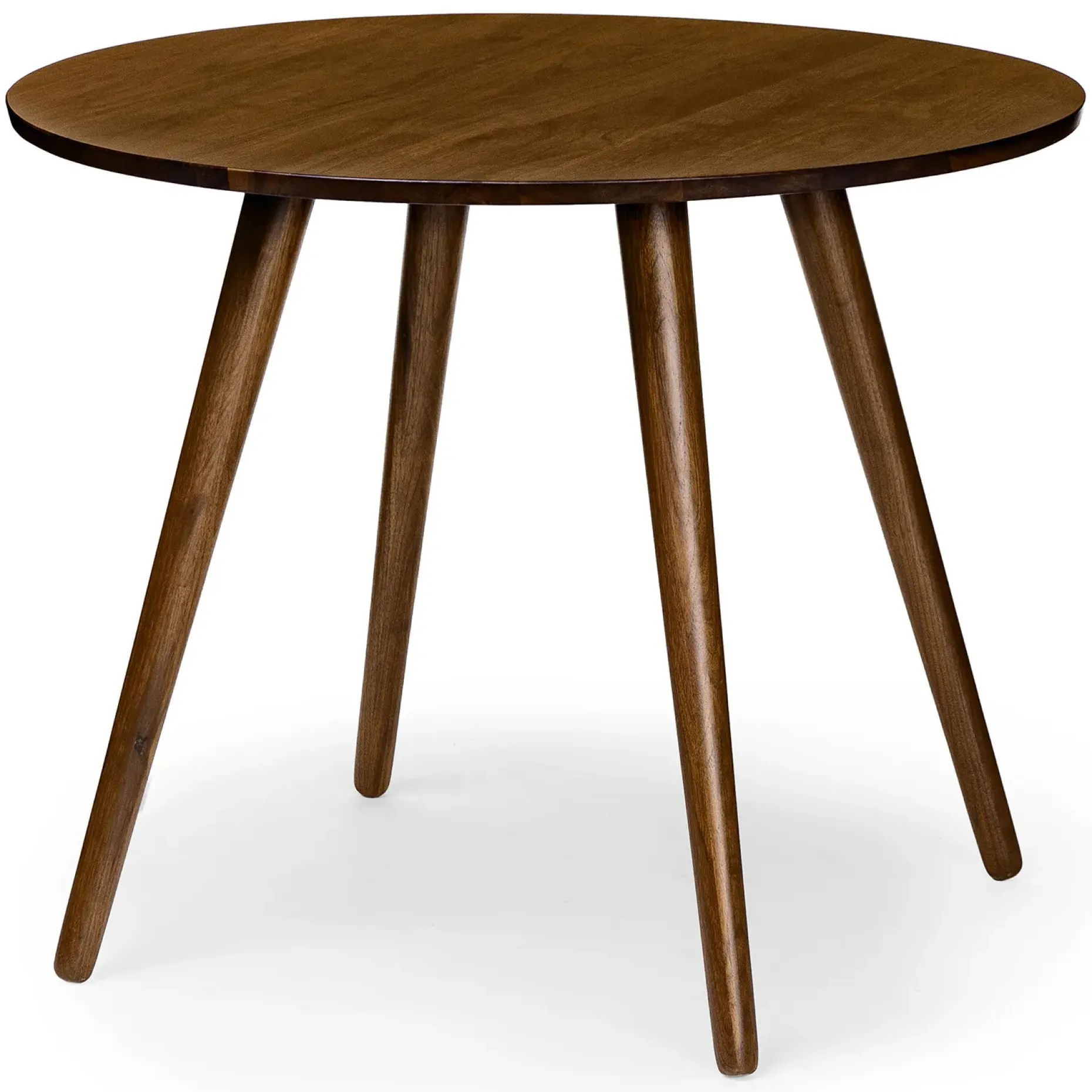 Seno 36" Round Dining Table - Walnut
