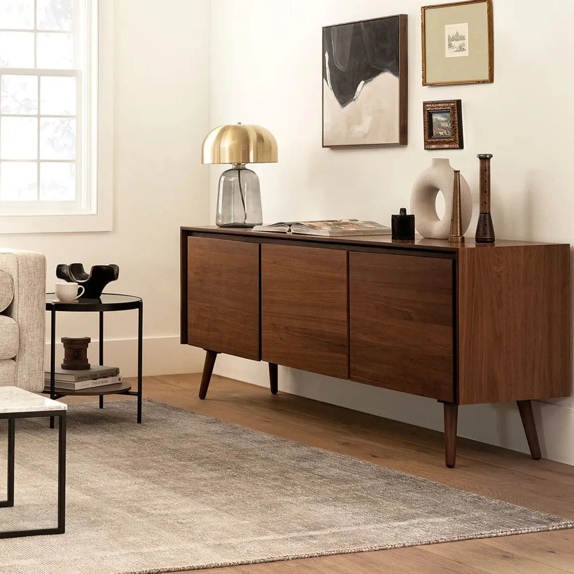 Seno 71" Sideboard - Walnut
