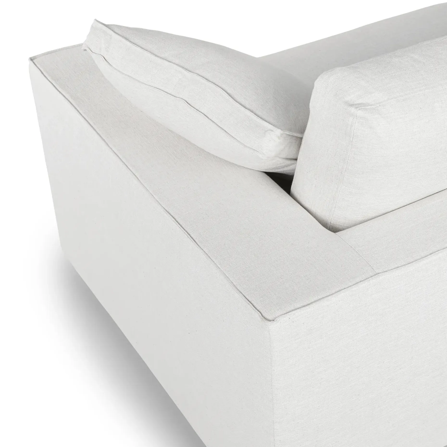 Sitka 99" Sofa - Quartz White