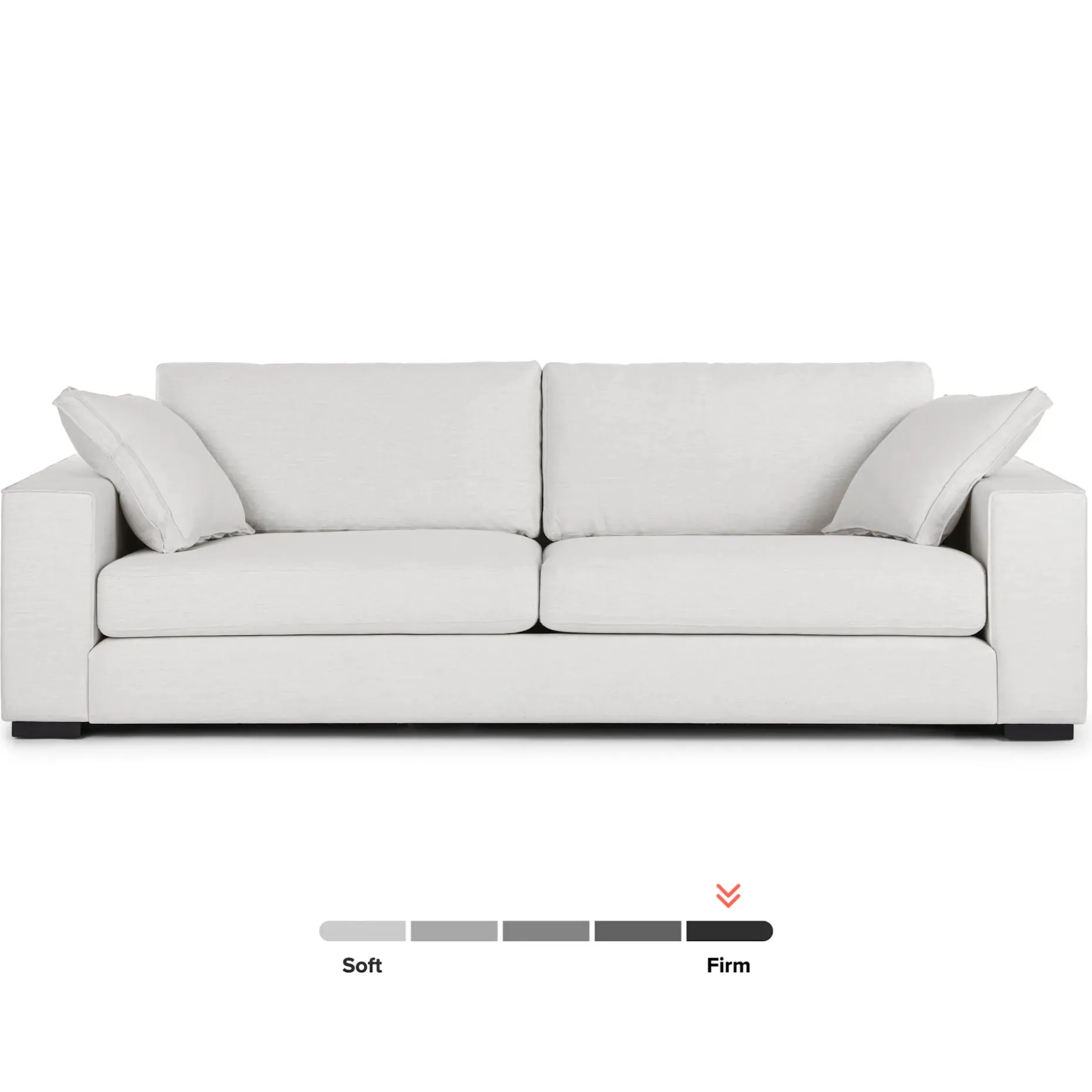Sitka 99" Sofa - Quartz White