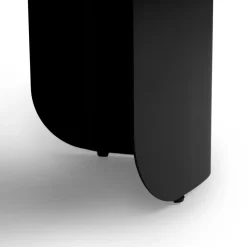 Skane 48" Outdoor Coffee Table - Black