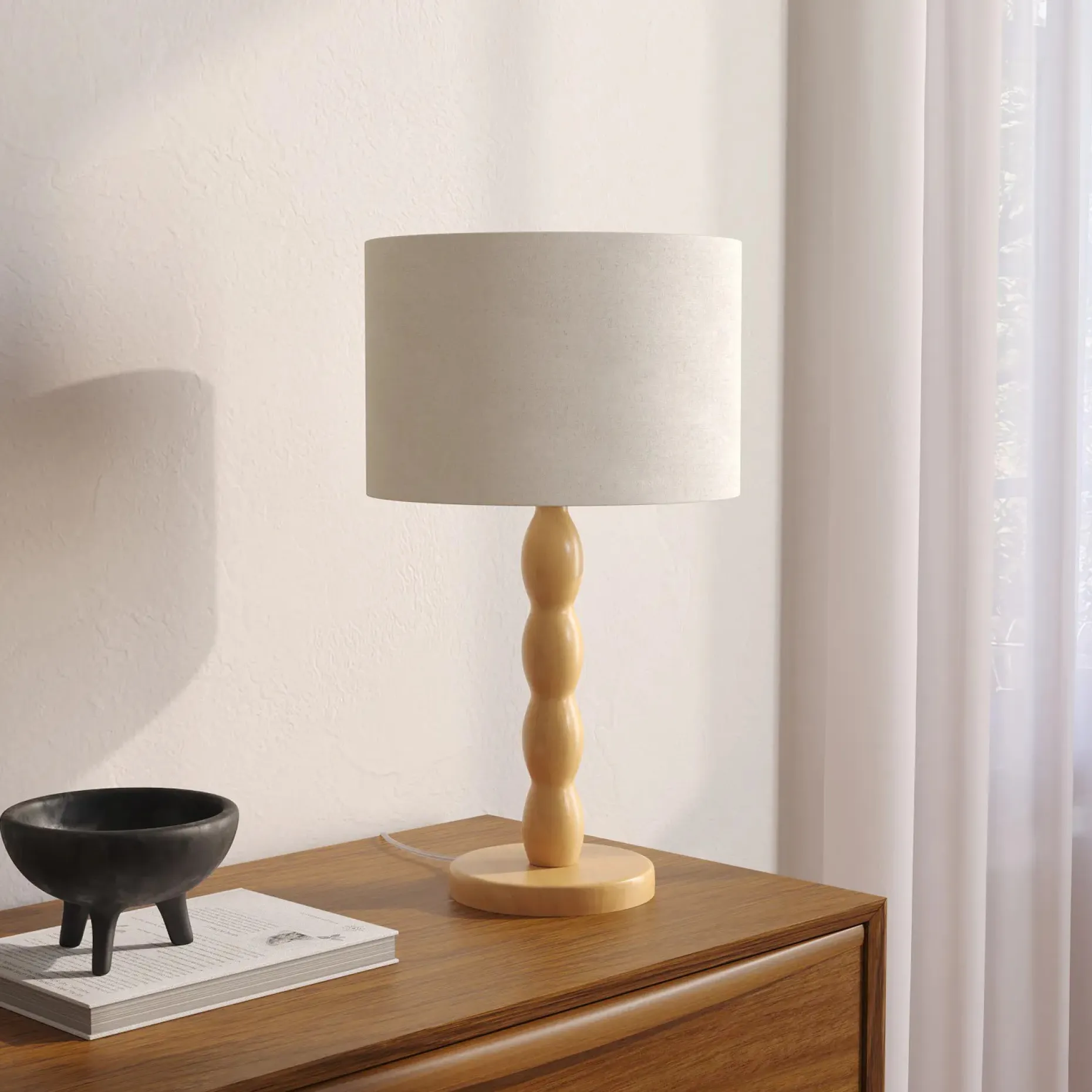Sloane Table Lamp - Natural Oak