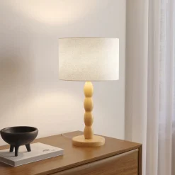 Sloane Table Lamp - Natural Oak