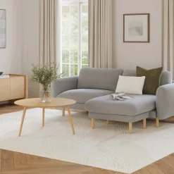Sno 9 x 12 Wool Rug - Ivory