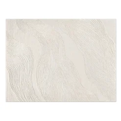 Sno 9 x 12 Wool Rug - Ivory