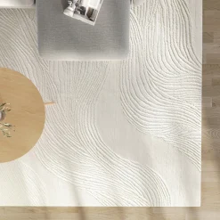 Sno 9 x 12 Wool Rug - Ivory