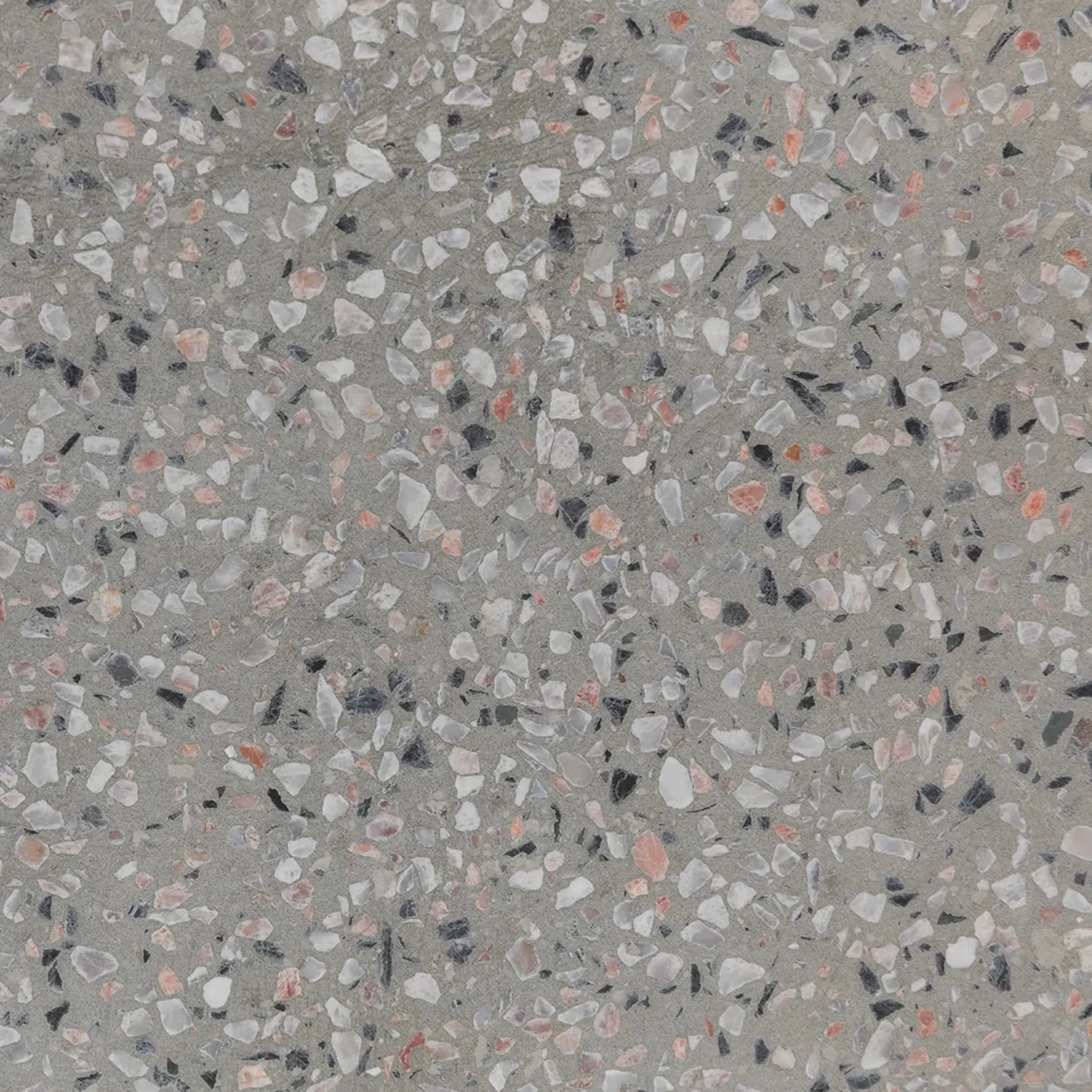 Solina Outdoor Stool - Gray Terrazzo