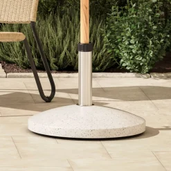Solina Umbrella Base - White Terrazzo
