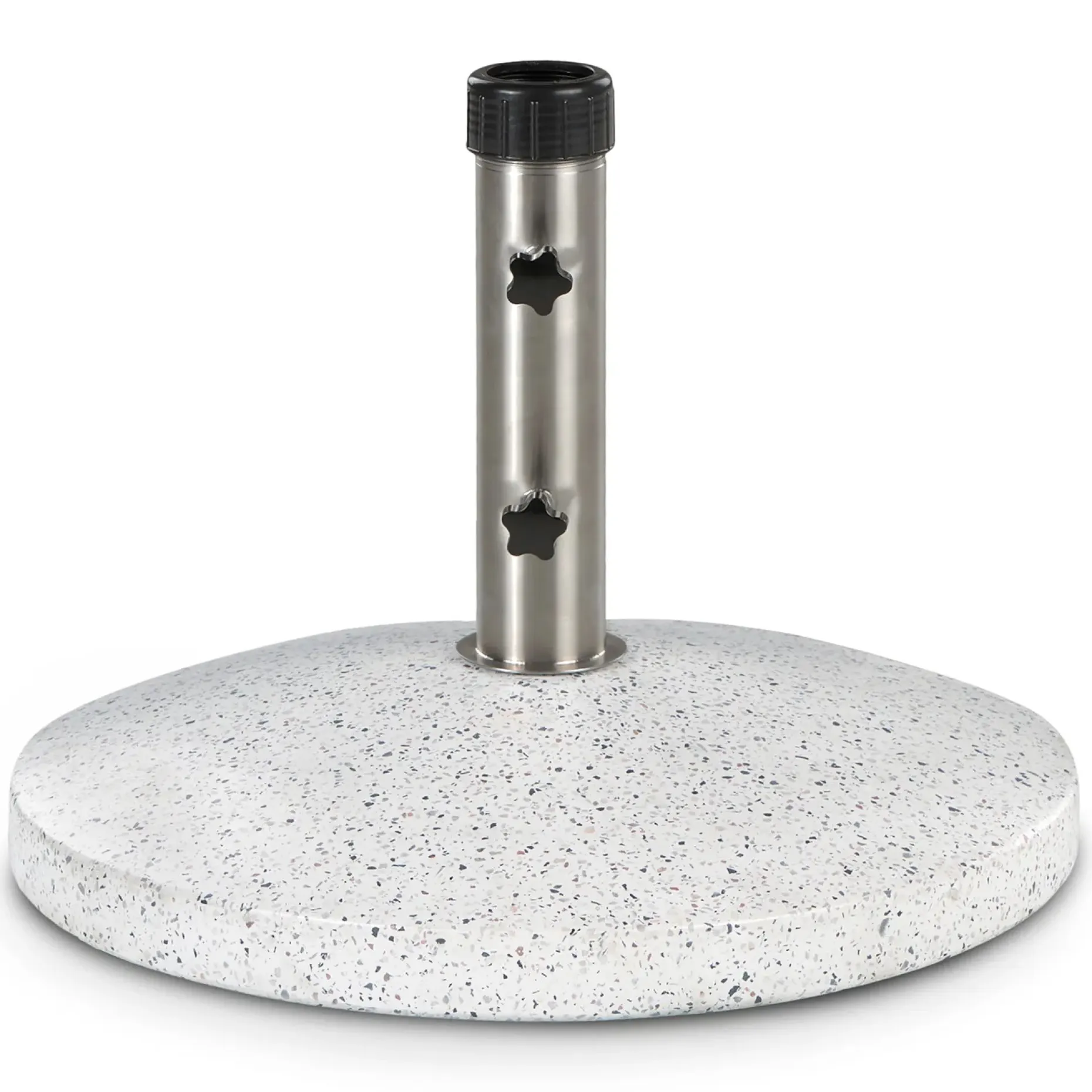 Solina Umbrella Base - White Terrazzo