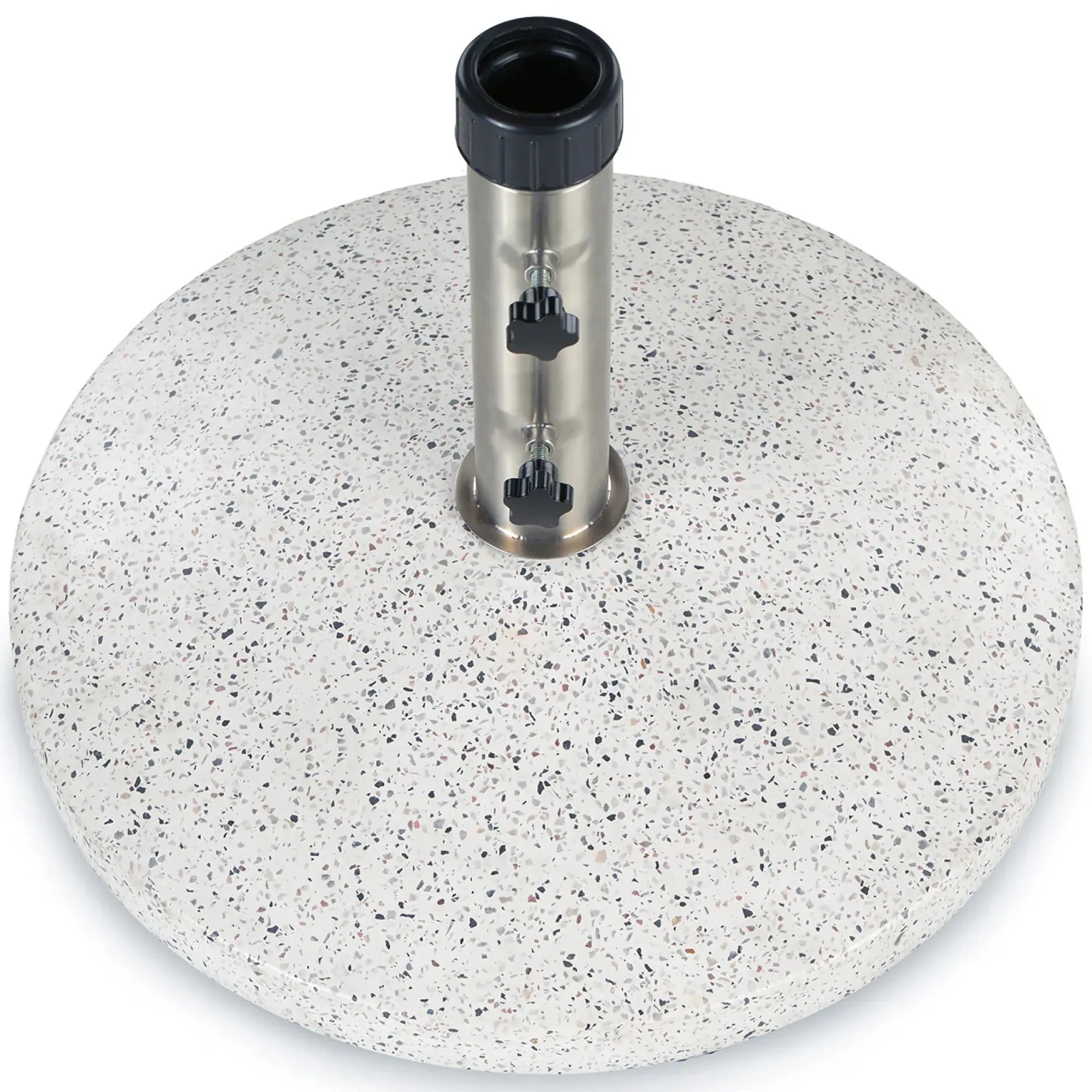 Solina Umbrella Base - White Terrazzo
