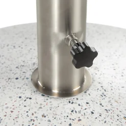 Solina Umbrella Base - White Terrazzo