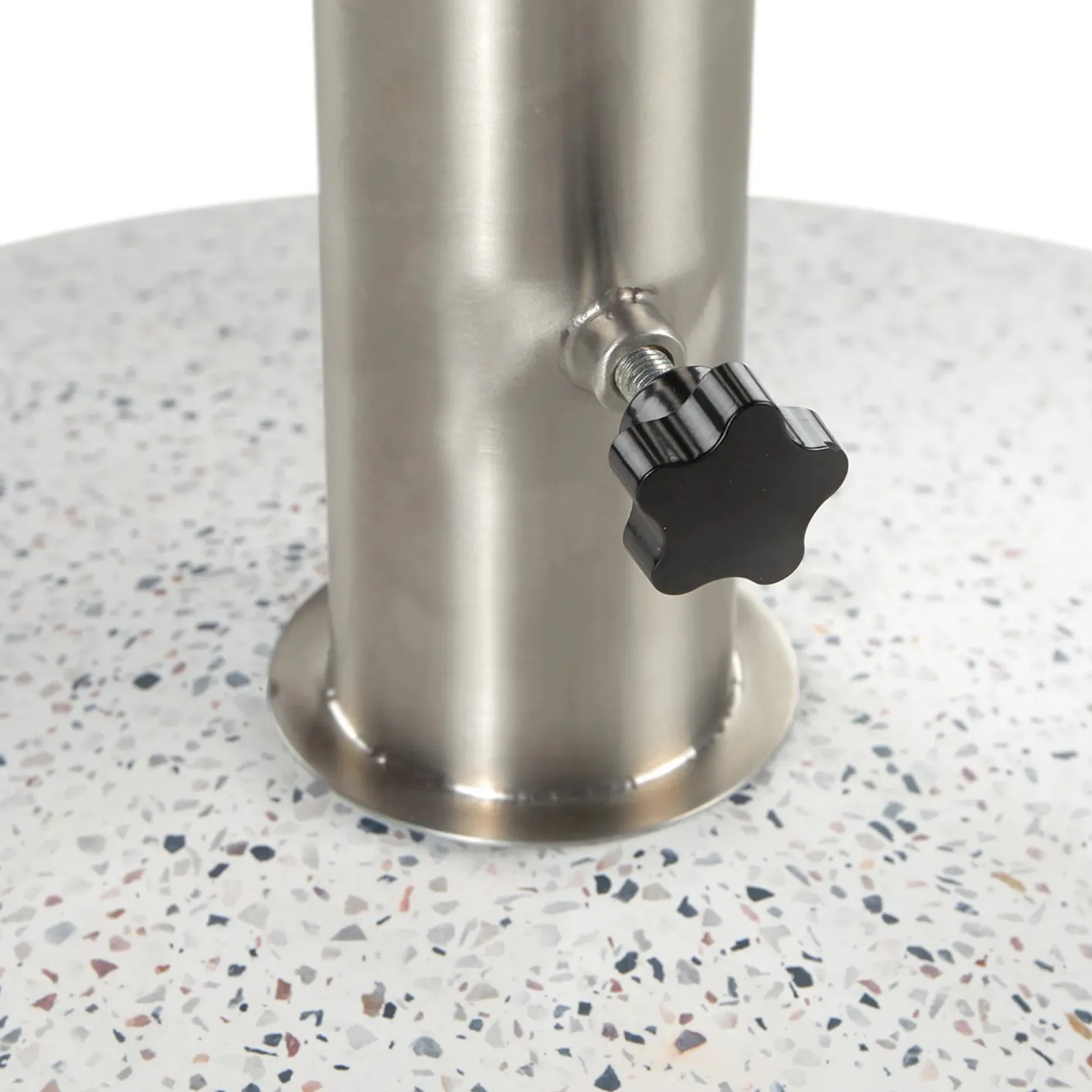 Solina Umbrella Base - White Terrazzo