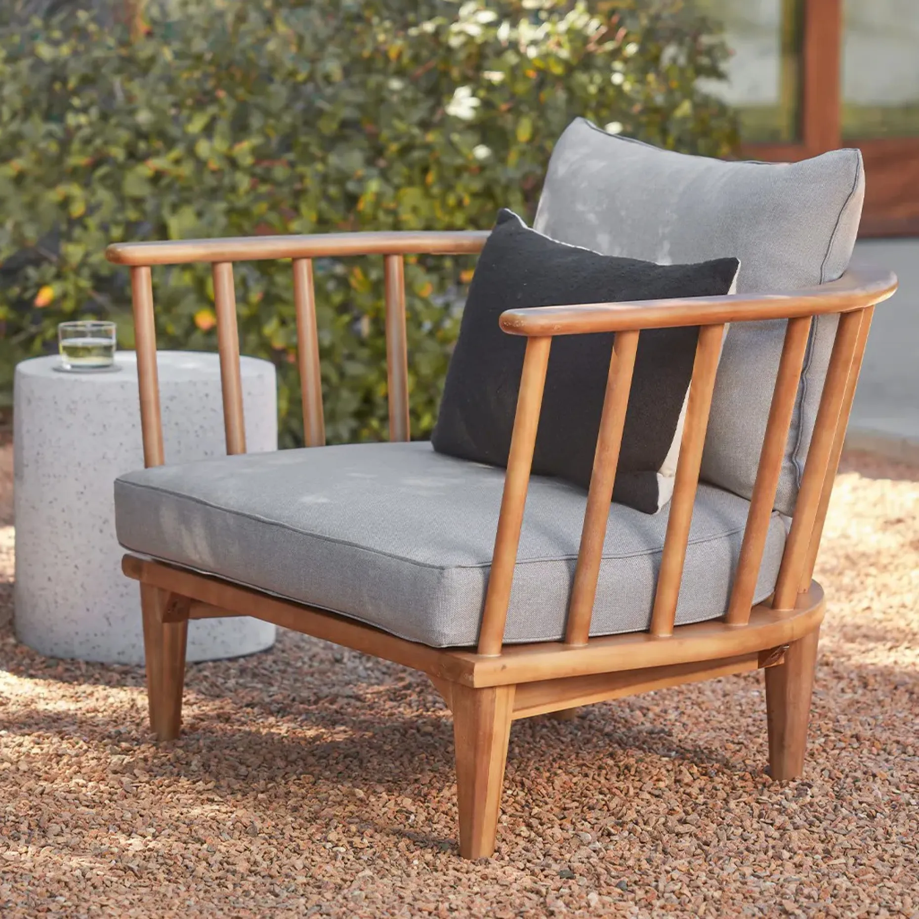 Sora 36.5" Outdoor Lounge Chair - Beach Sand