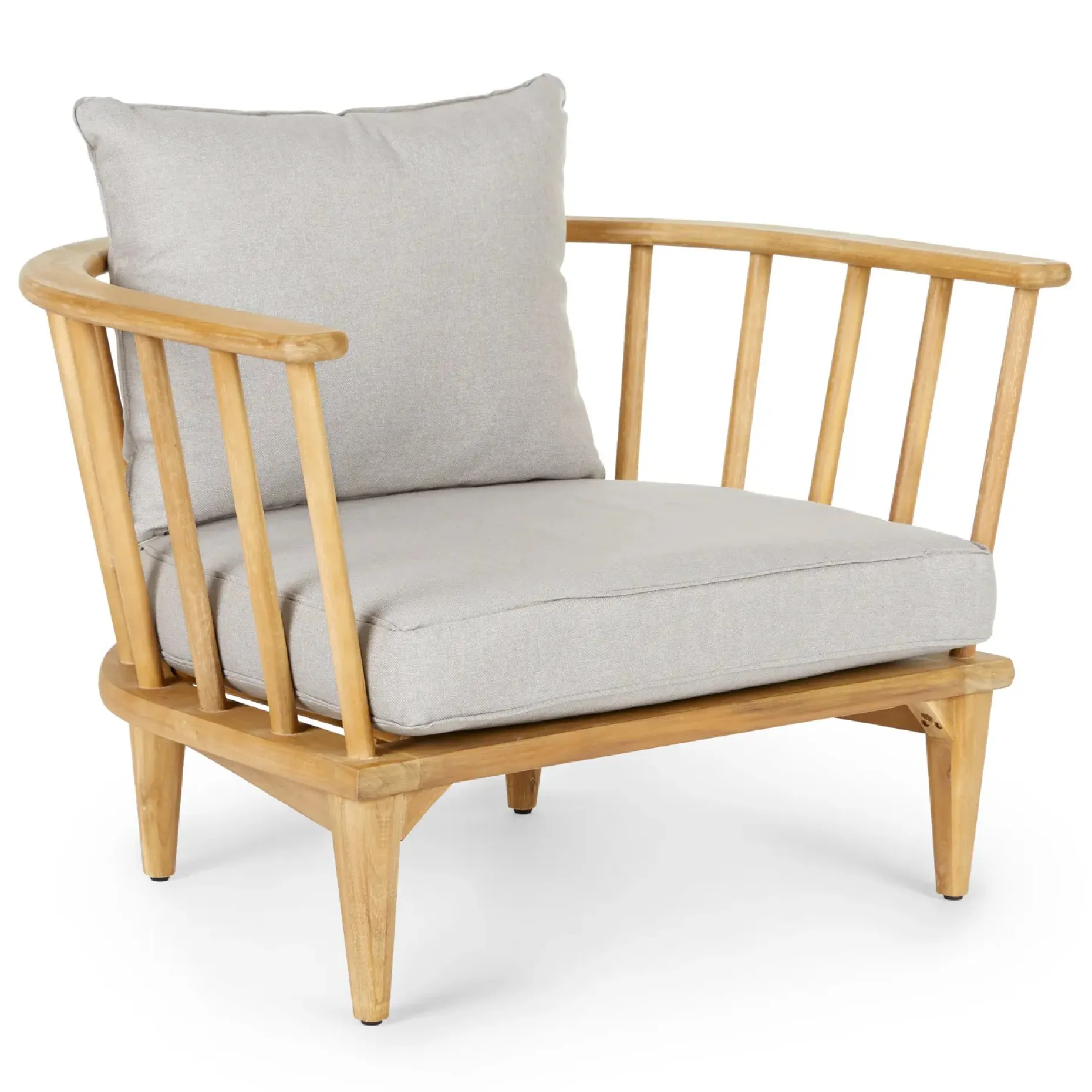 Sora 36.5" Outdoor Lounge Chair Set - Beach Sand