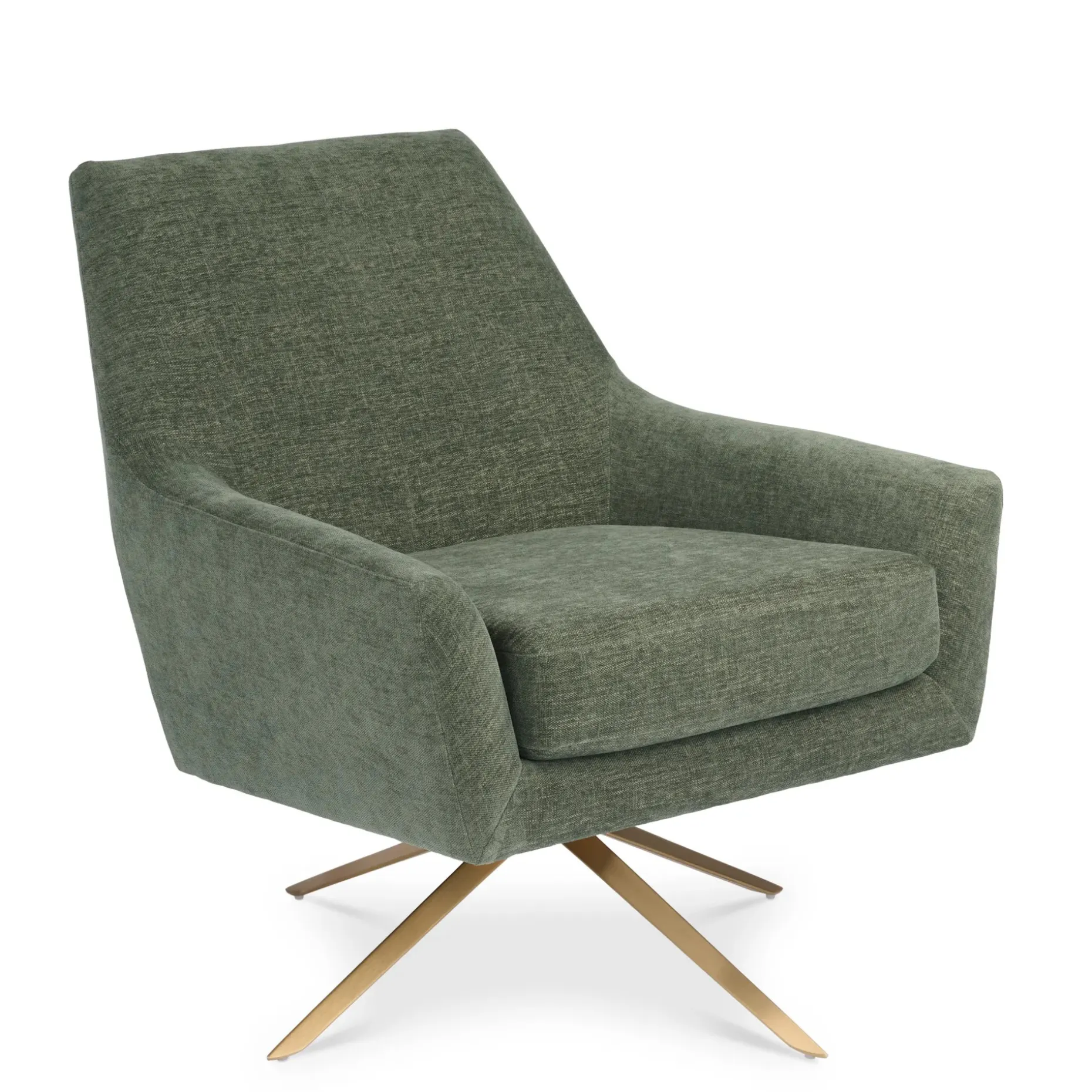 Spin 30.5" Swivel Lounge Chair - Hestia Green