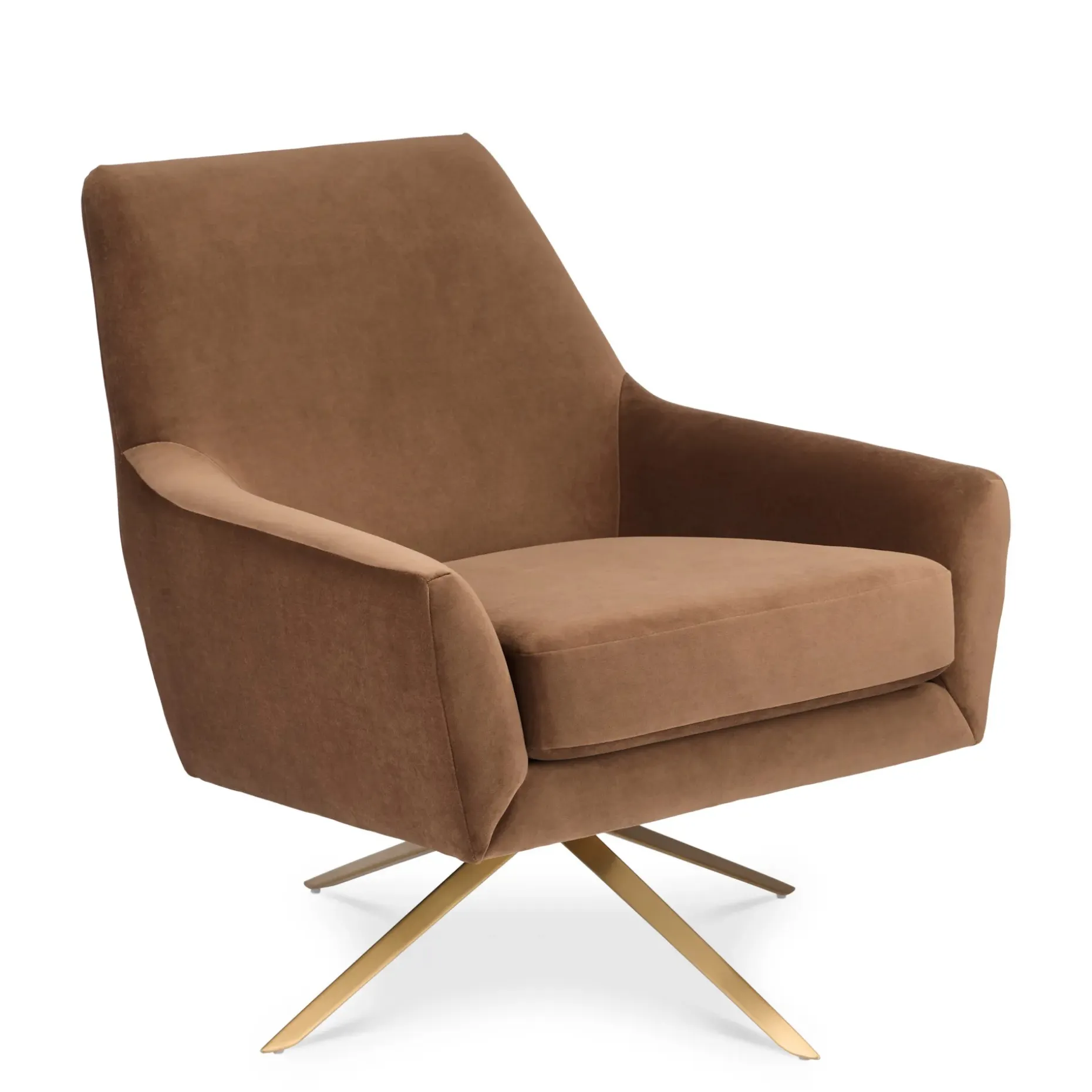 Spin 30.5" Velvet Swivel Lounge Chair - Hale Earth