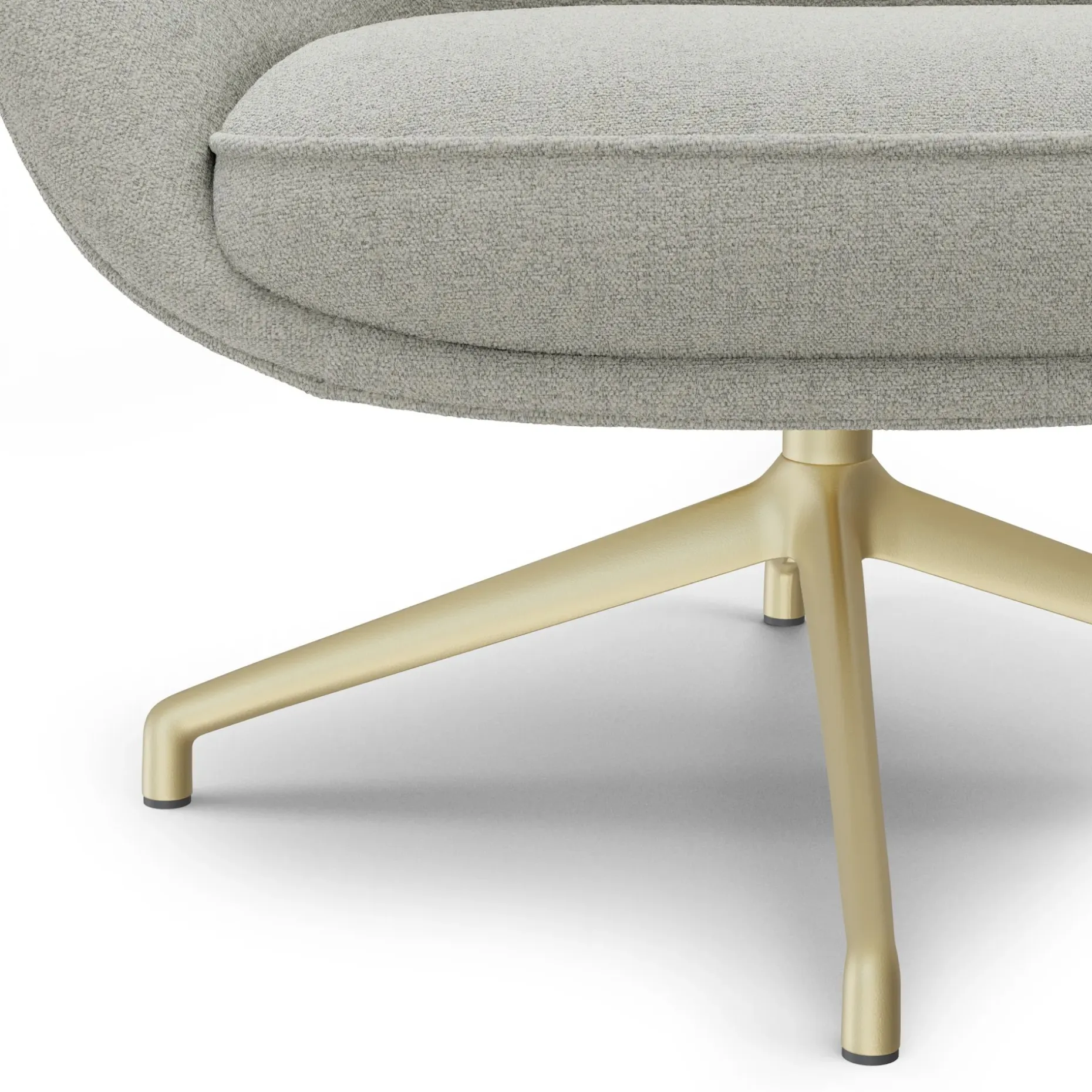 Sterling 33" Swivel Chair - Clover Ivory