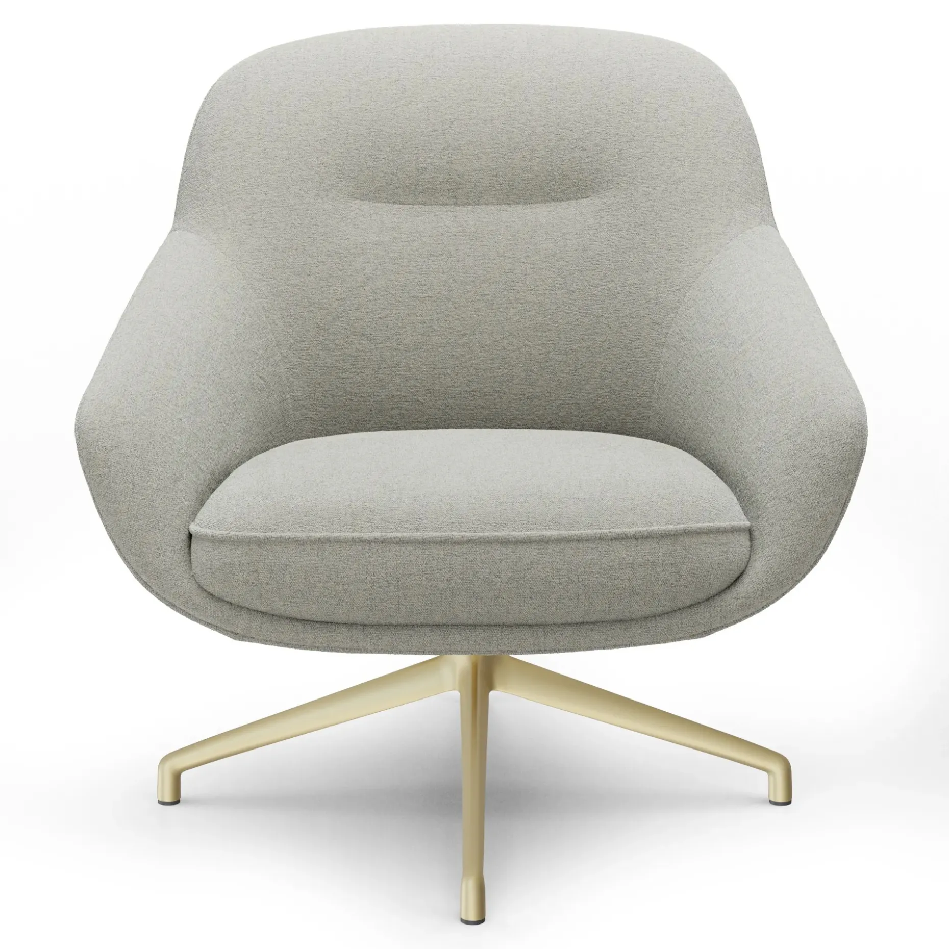 Sterling 33" Swivel Chair - Clover Ivory