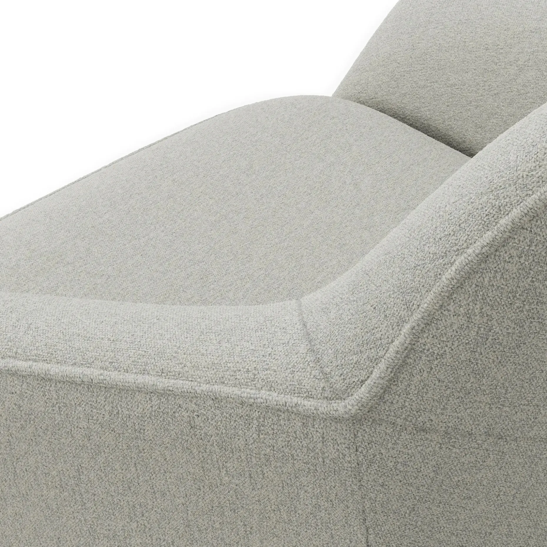 Sterling 33" Swivel Chair - Clover Ivory