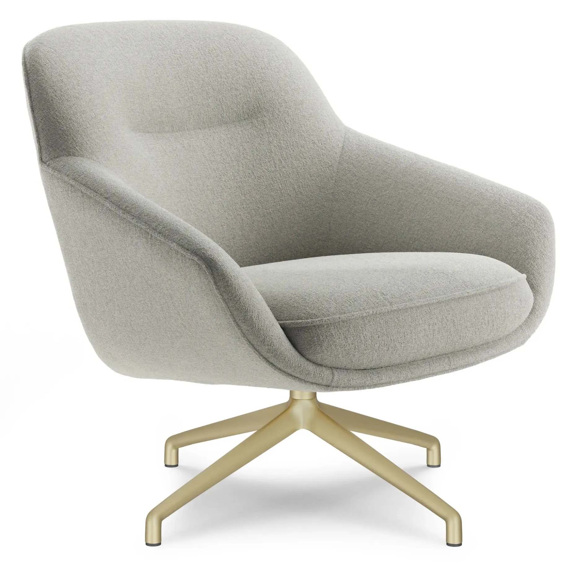 Sterling 33" Swivel Chair - Clover Ivory