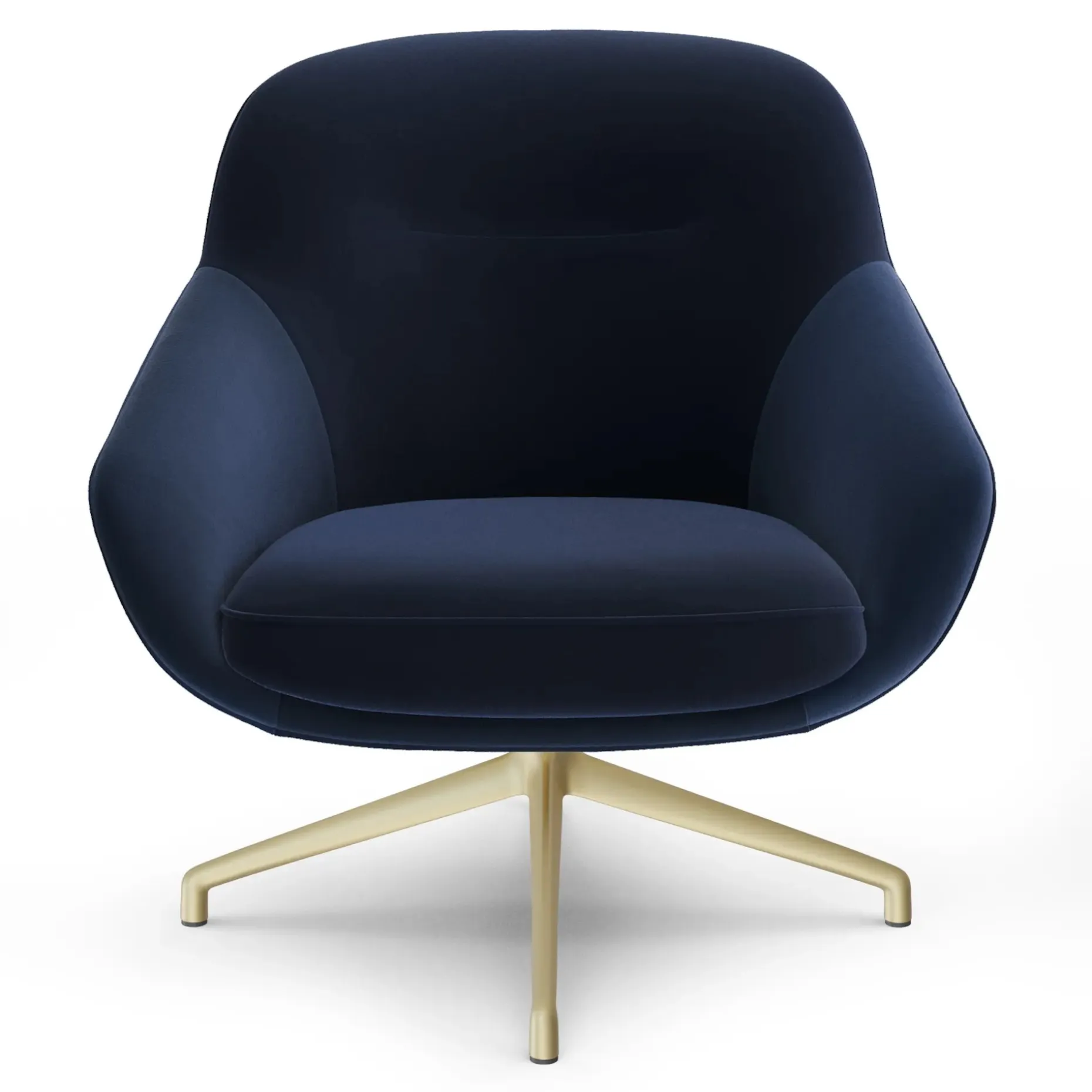 Sterling 33" Velvet Swivel Chair - Hale Ink
