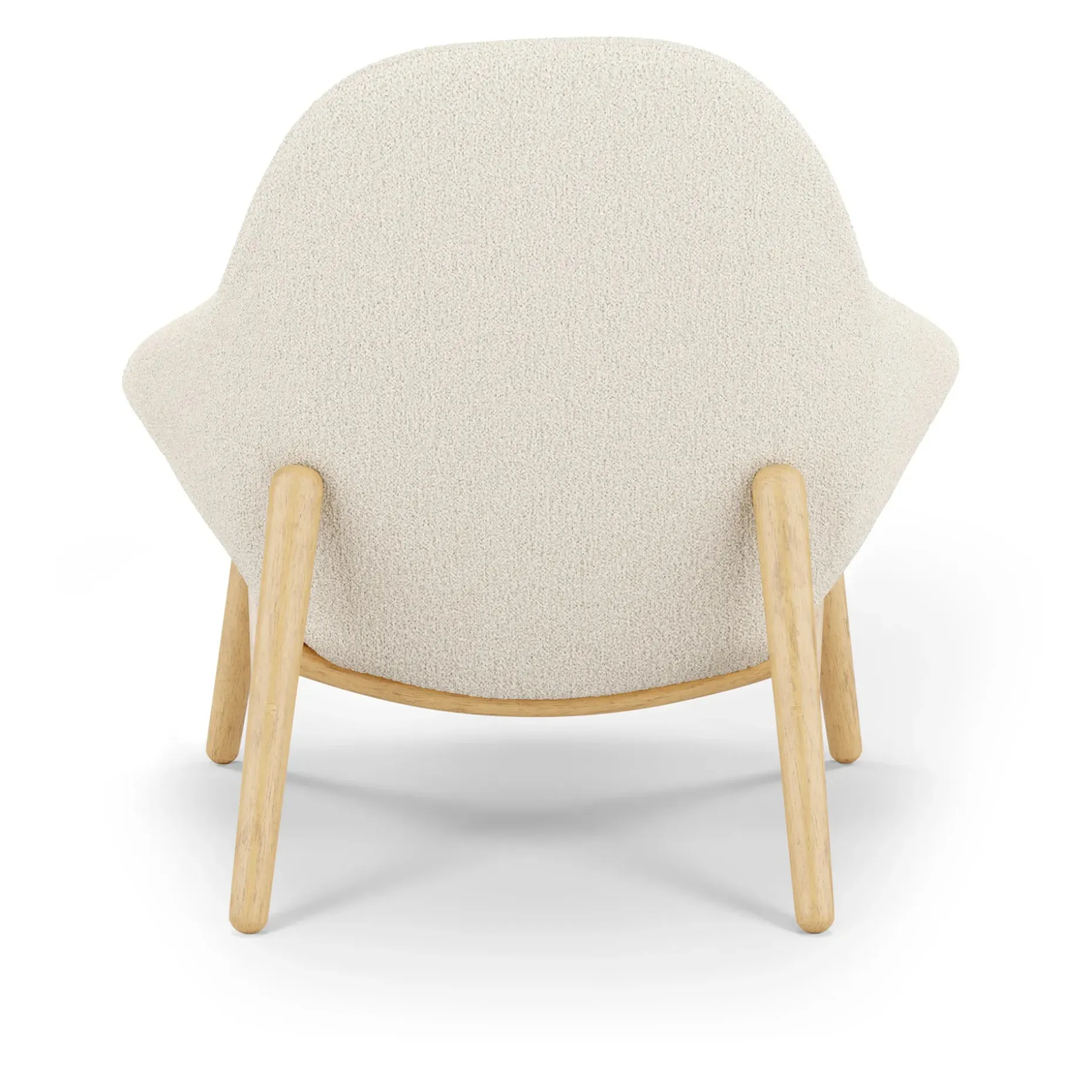 Sunny 32" Lounge Chair - Ivory Wool Bouclé