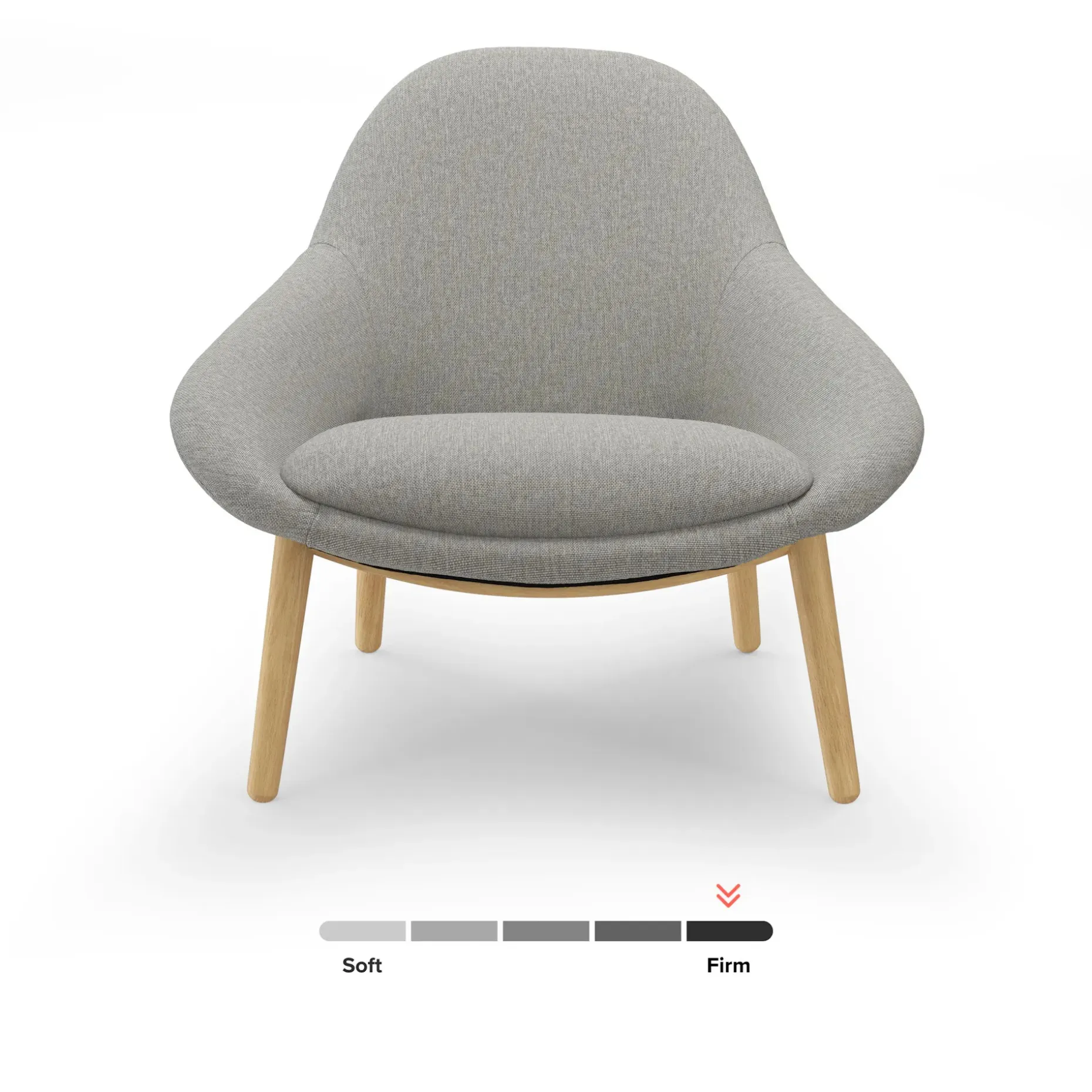 Sunny 32" Lounge Chair - Seasalt Gray