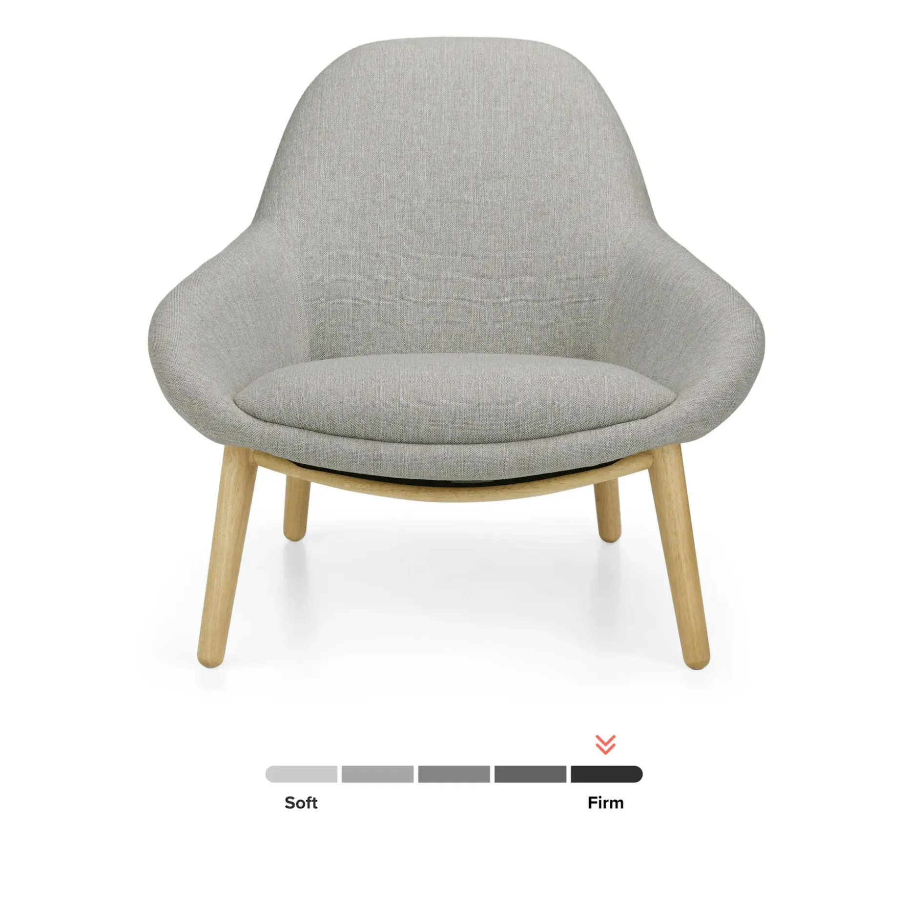 Sunny 32" Lounge Chair - Seasalt Gray