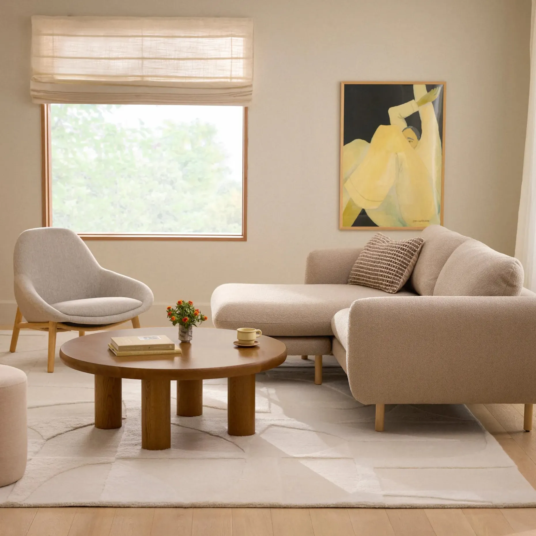 Sunny 32" Lounge Chair - Seasalt Gray