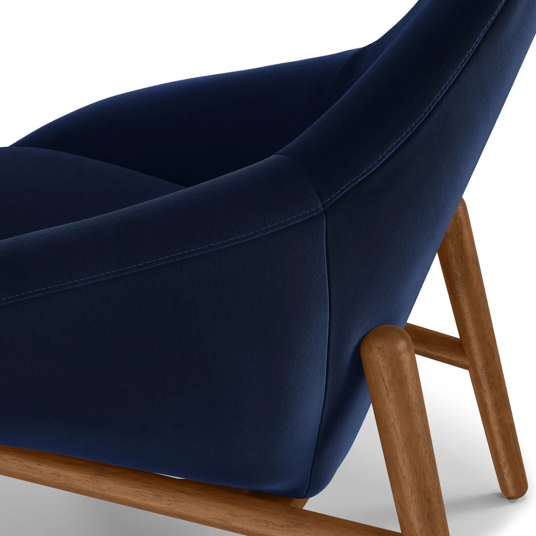 Sunny 32" Velvet Lounge Chair - Hale Ink