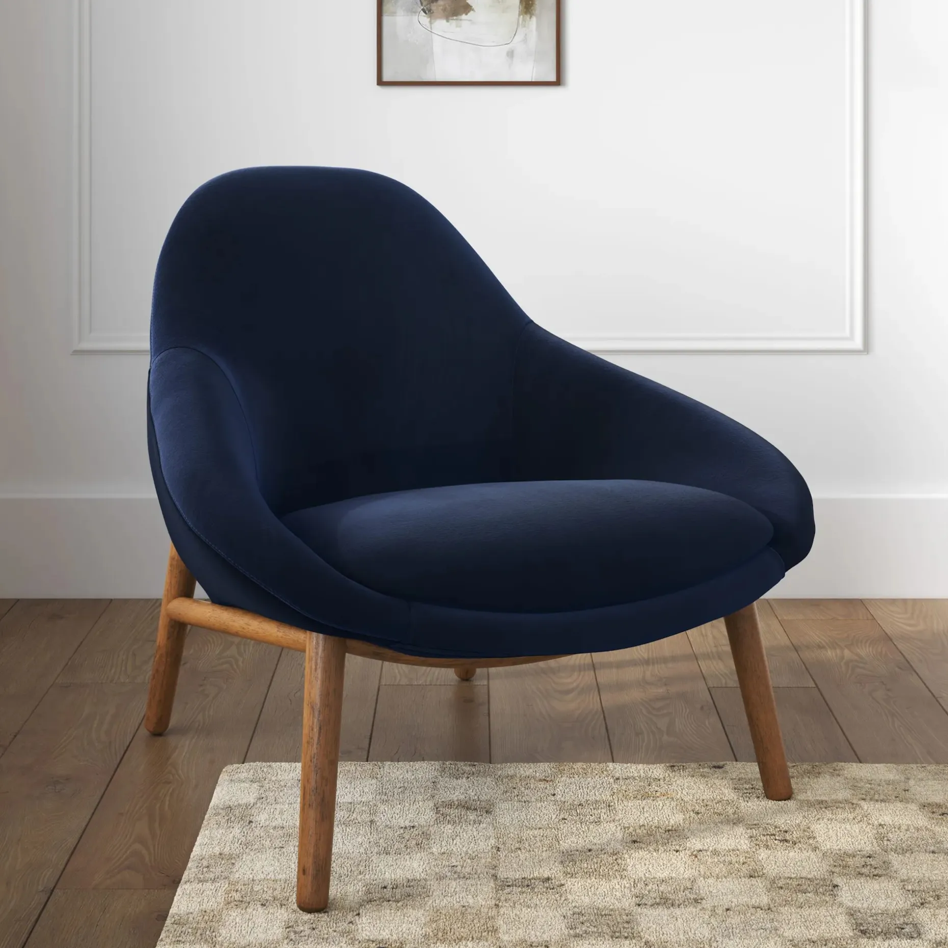 Sunny 32" Velvet Lounge Chair - Hale Ink
