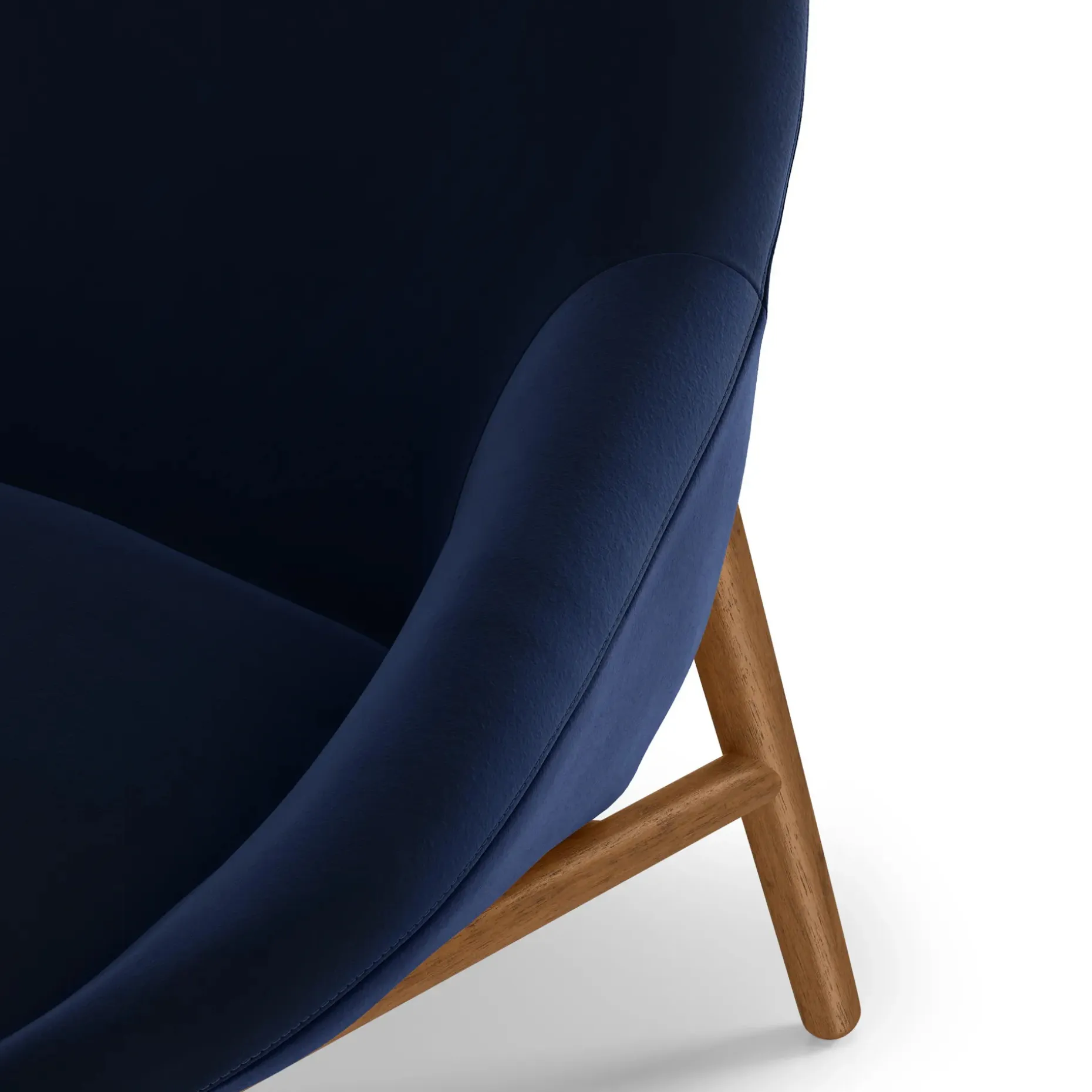 Sunny 32" Velvet Lounge Chair - Hale Ink