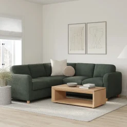 Suri 44" Rectangular Coffee Table - White Oak