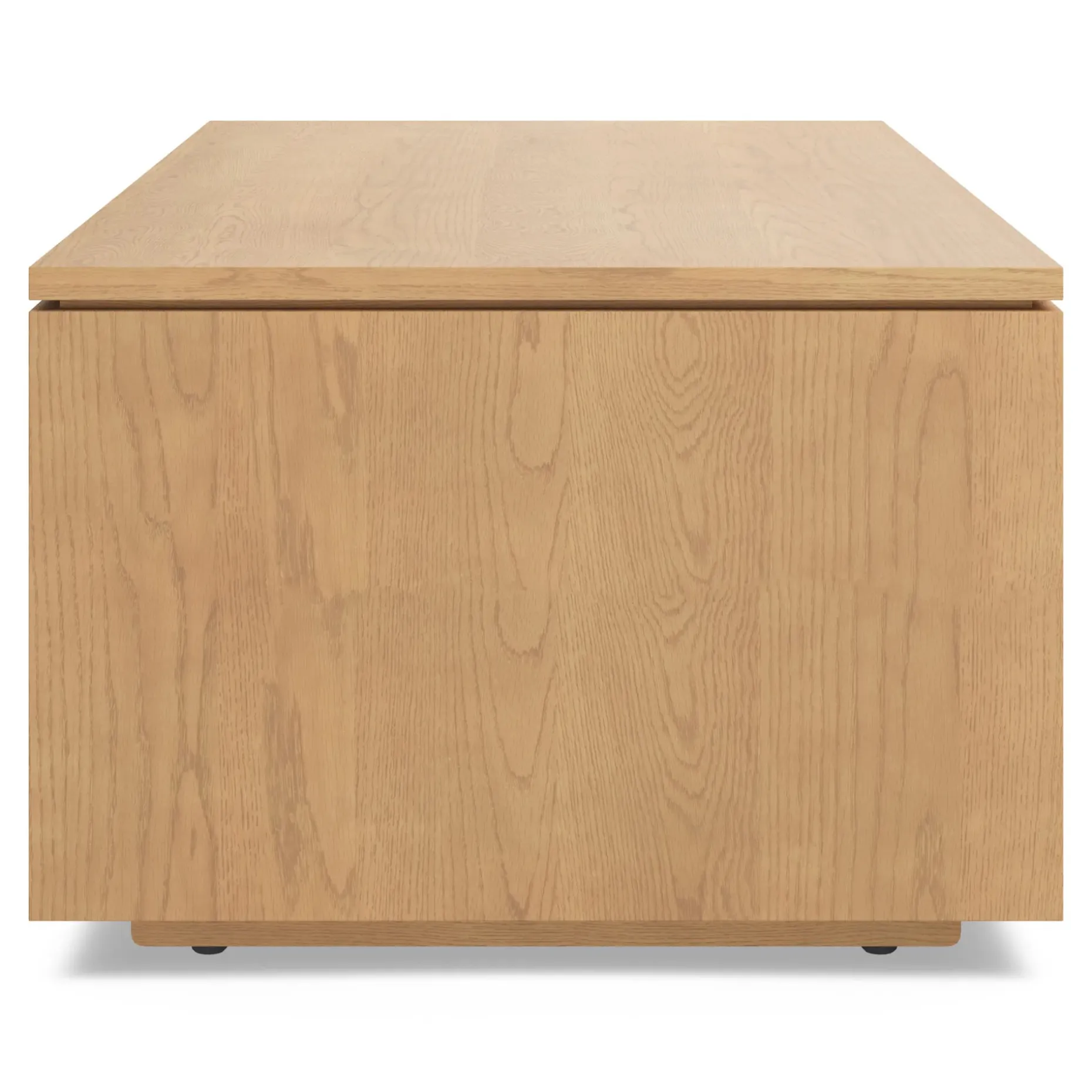 Suri 44" Rectangular Coffee Table - White Oak