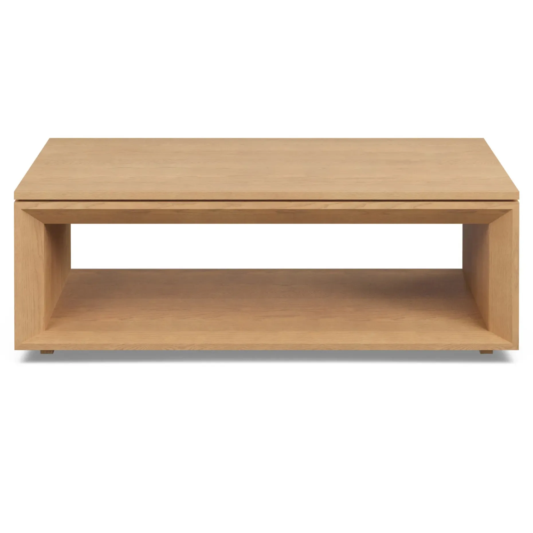 Suri 44" Rectangular Coffee Table - White Oak