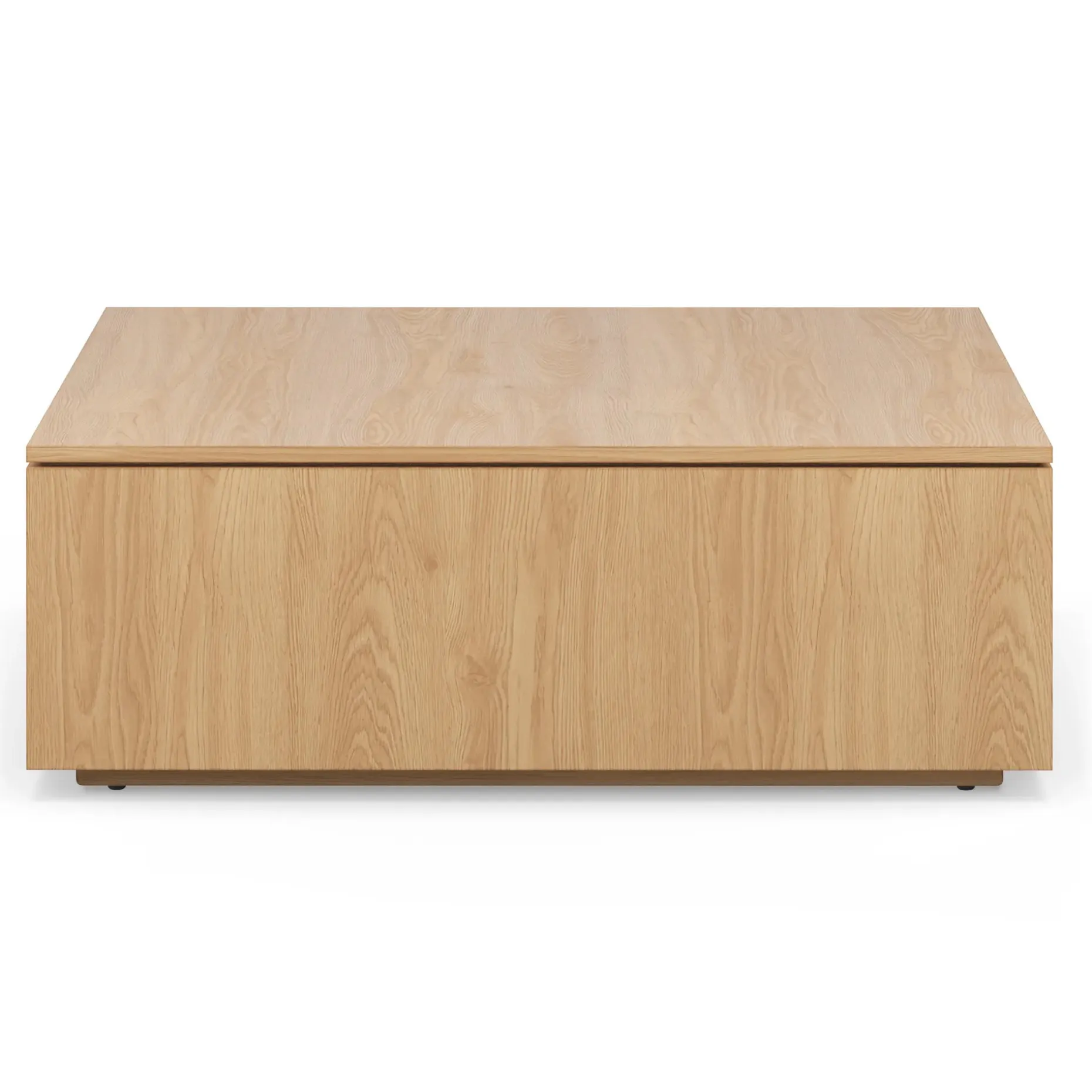 Suri 44" Square Coffee Table - White Oak