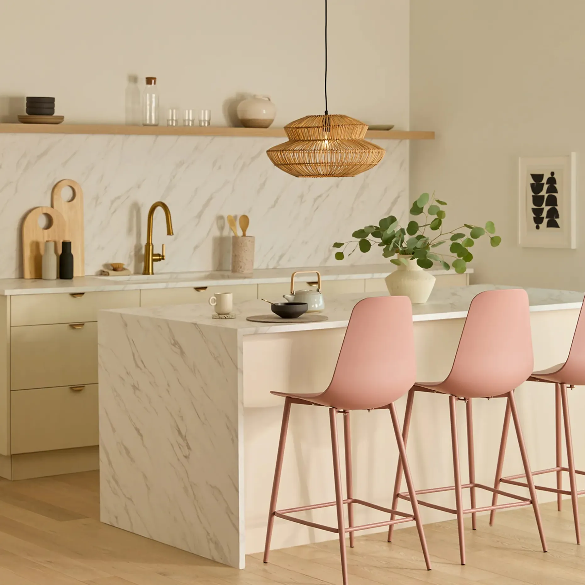 Suru Small Pendant Lamp - Natural