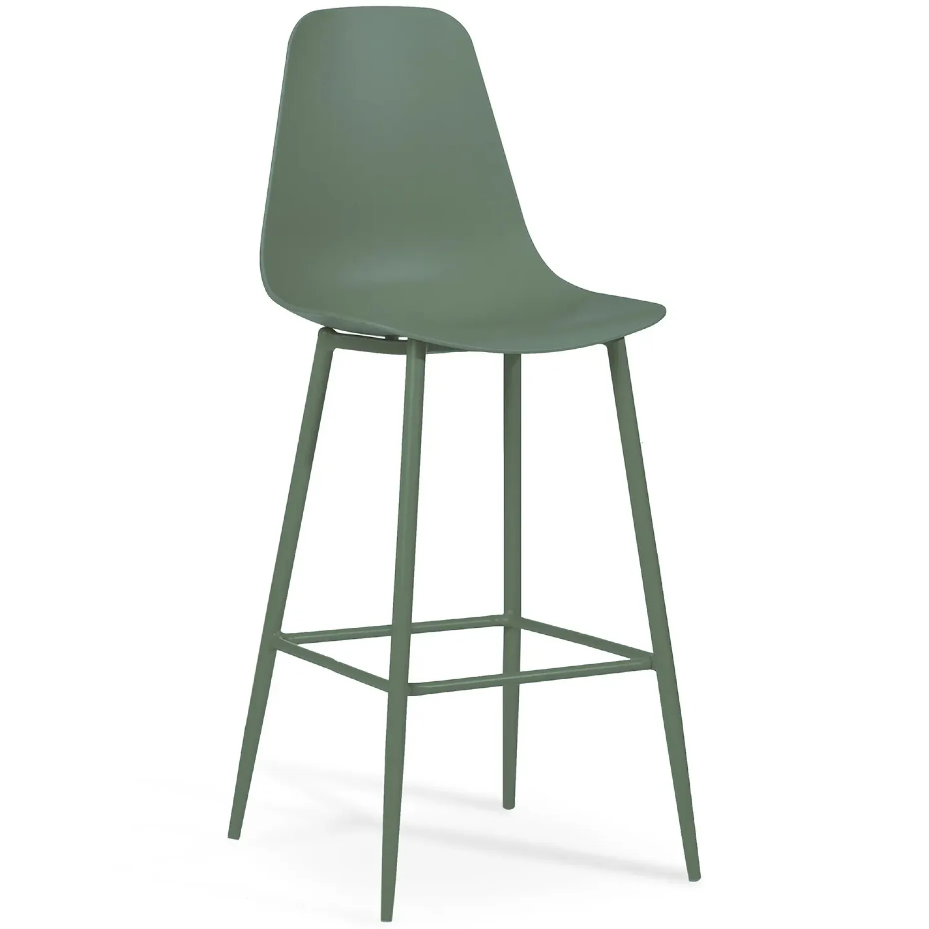 Svelti Bar Stool - Aloe Green