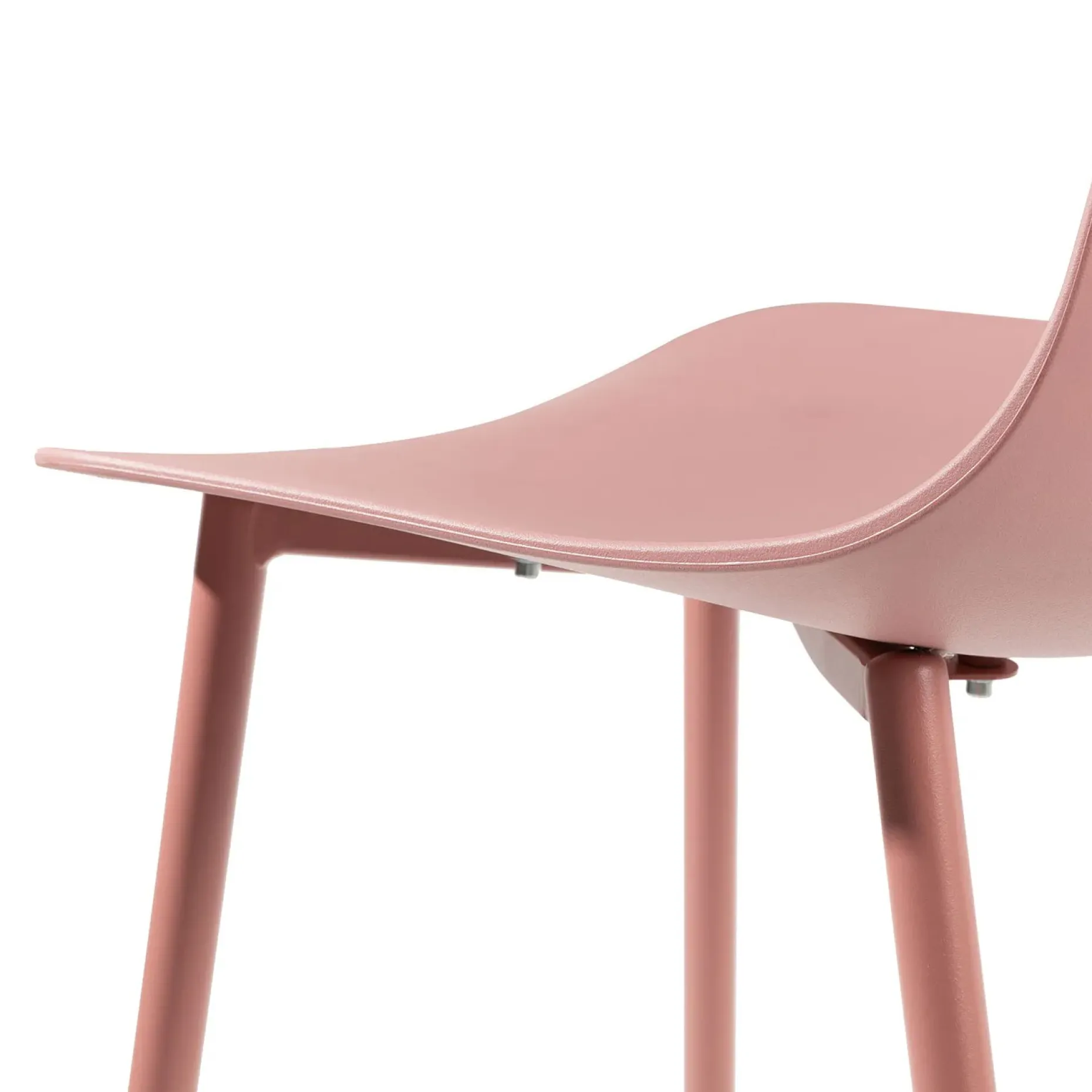 Svelti Bar Stool - Dusty Pink