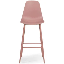 Svelti Bar Stool - Dusty Pink