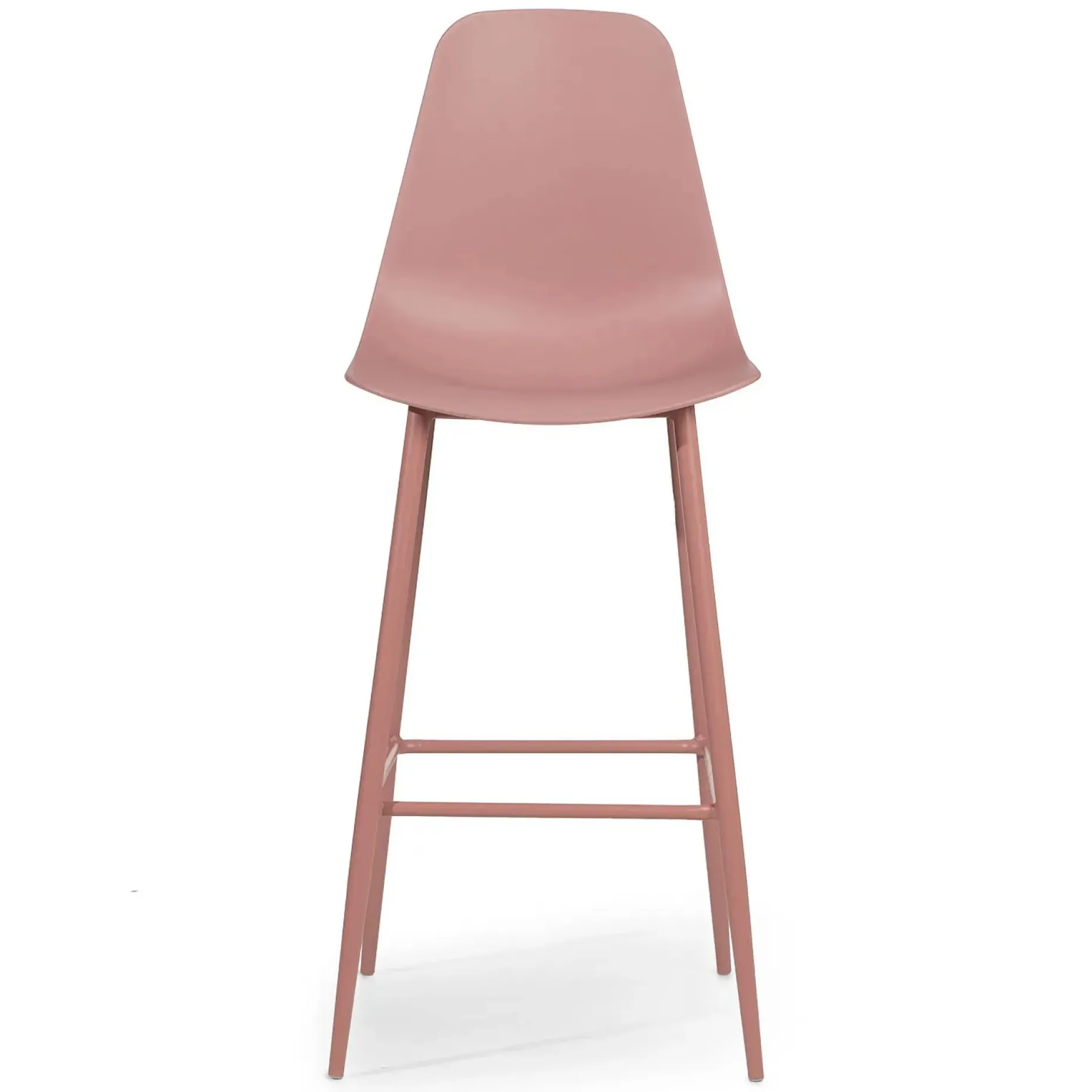 Svelti Bar Stool - Dusty Pink