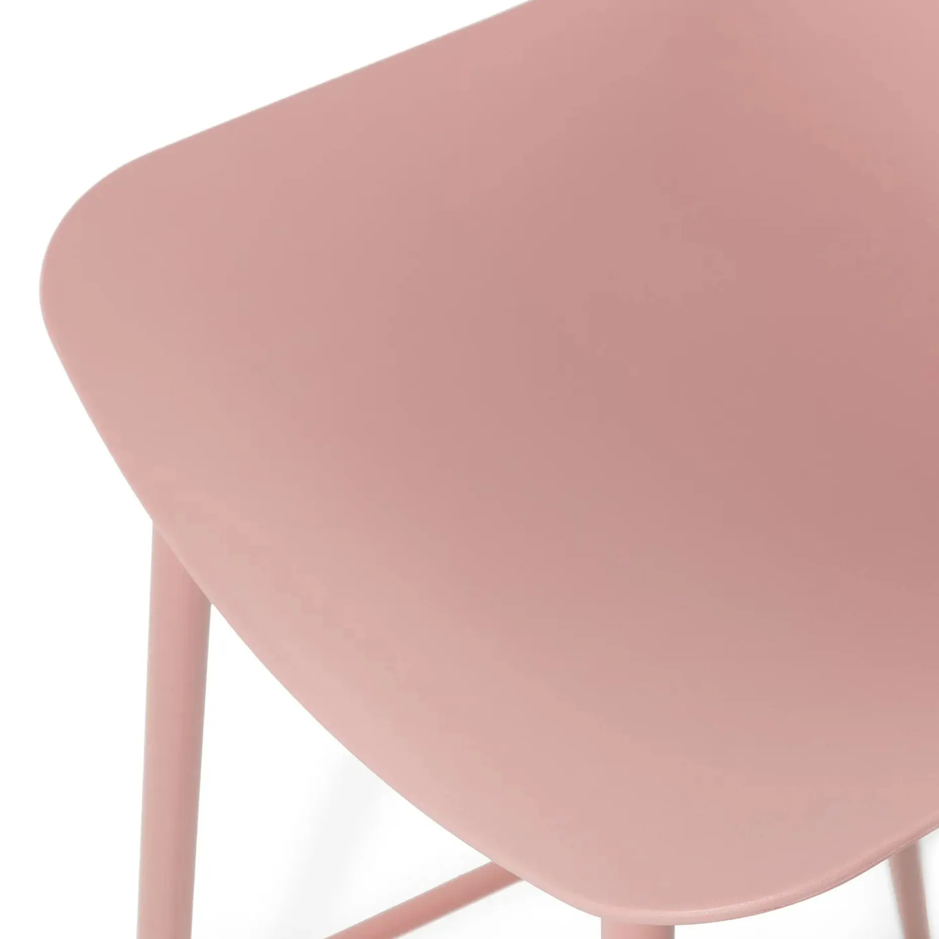 Svelti Bar Stool - Dusty Pink