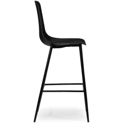 Svelti Bar Stool - Pure Black